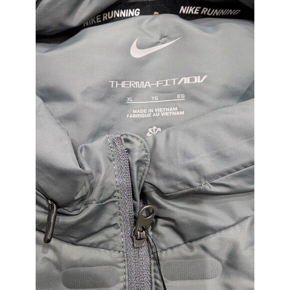 Nike Therma-FIT ADV AeroLoft Repel Down Running Jacket Grey Sz XL FB7556-084 NWT - Picture 9 of 15